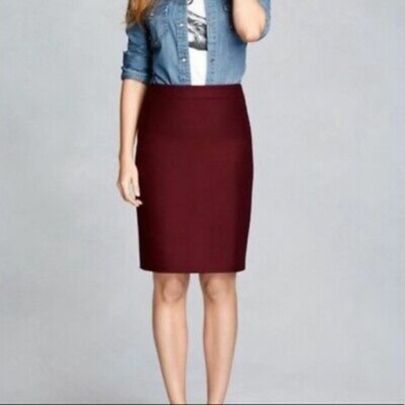 J. Crew Dresses & Skirts - JCREW #2 Wool Pencil skirt